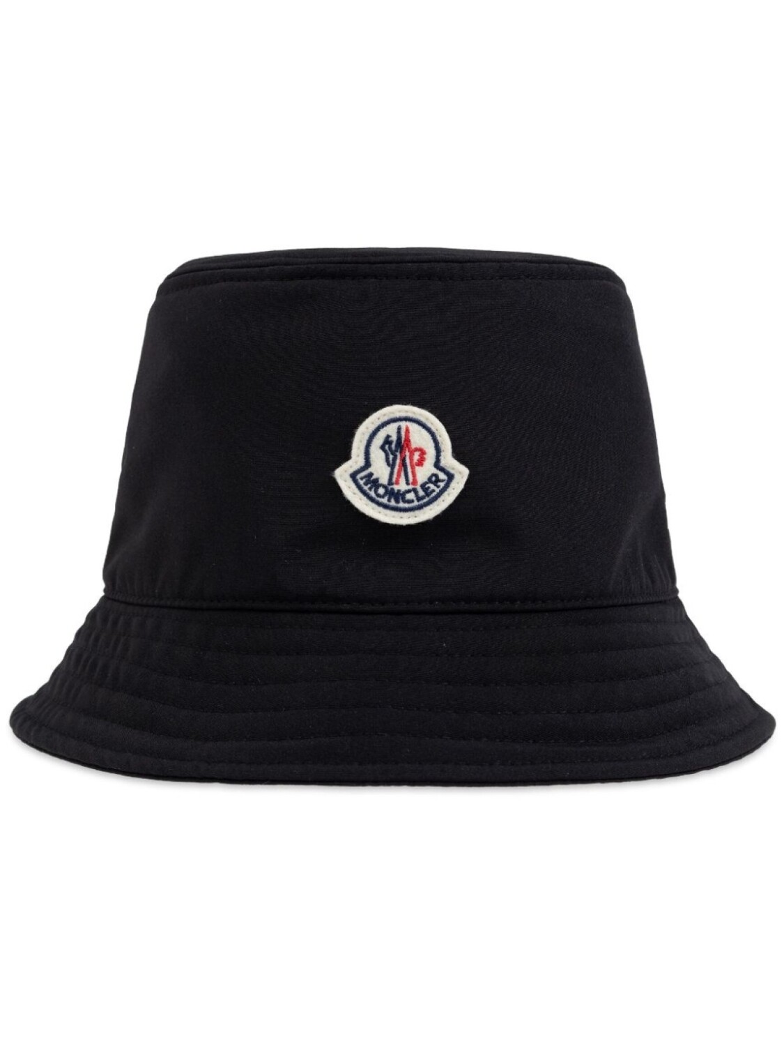 

Moncler шапка с нашивкой-логотипом, черный