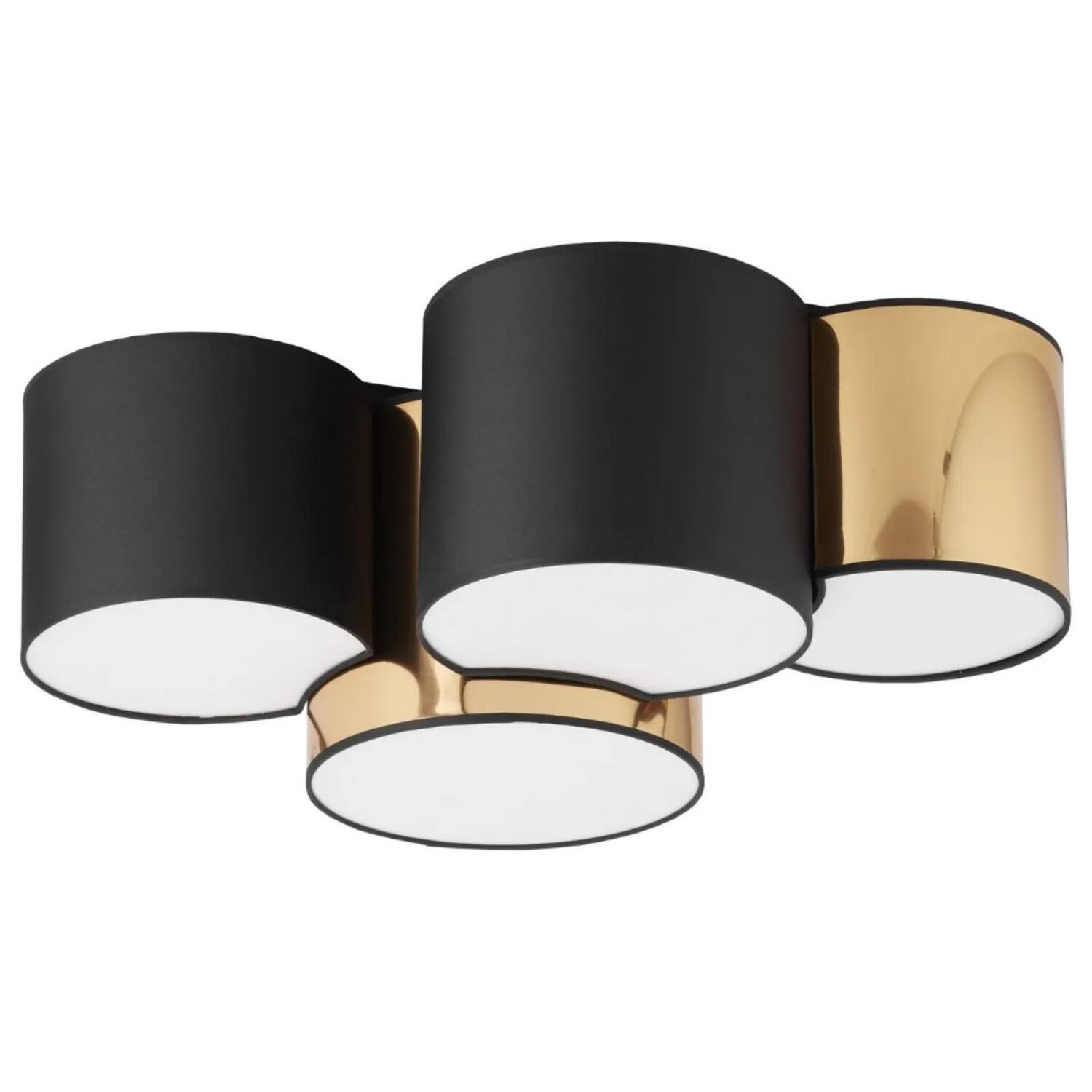 

Потолочный светильник famlights, 50x50x30 см, черный/золотой