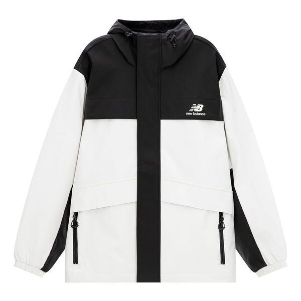 

Куртка логотип городской ремикс тканая куртка New Balance, белый