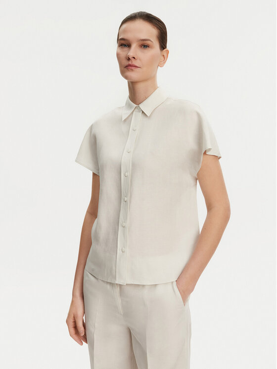 

Рубашка обычного кроя K20K208322 Calvin Klein, бежевый