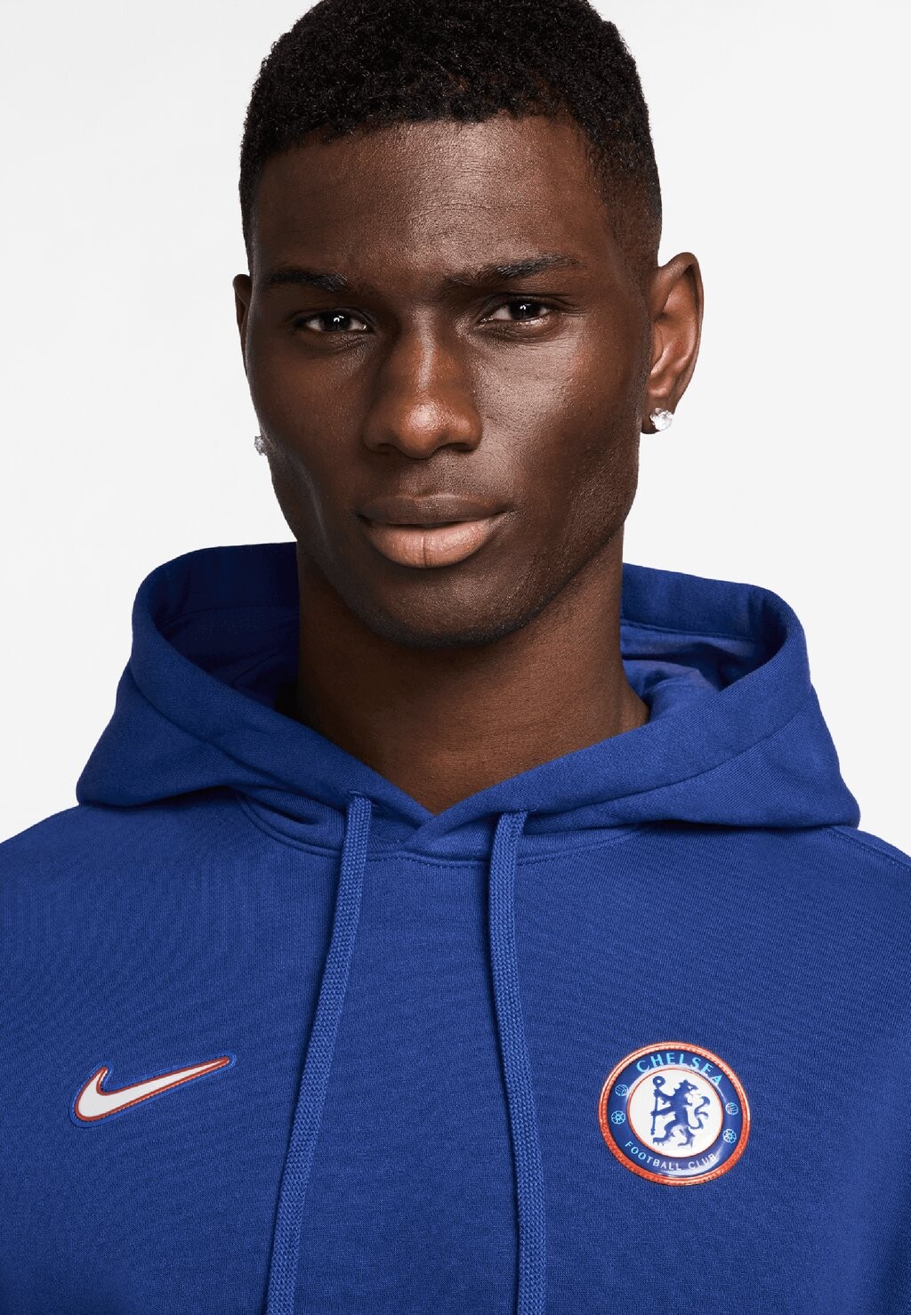 

Толстовка с символикой CFC CLUB HOODIE Nike, синий