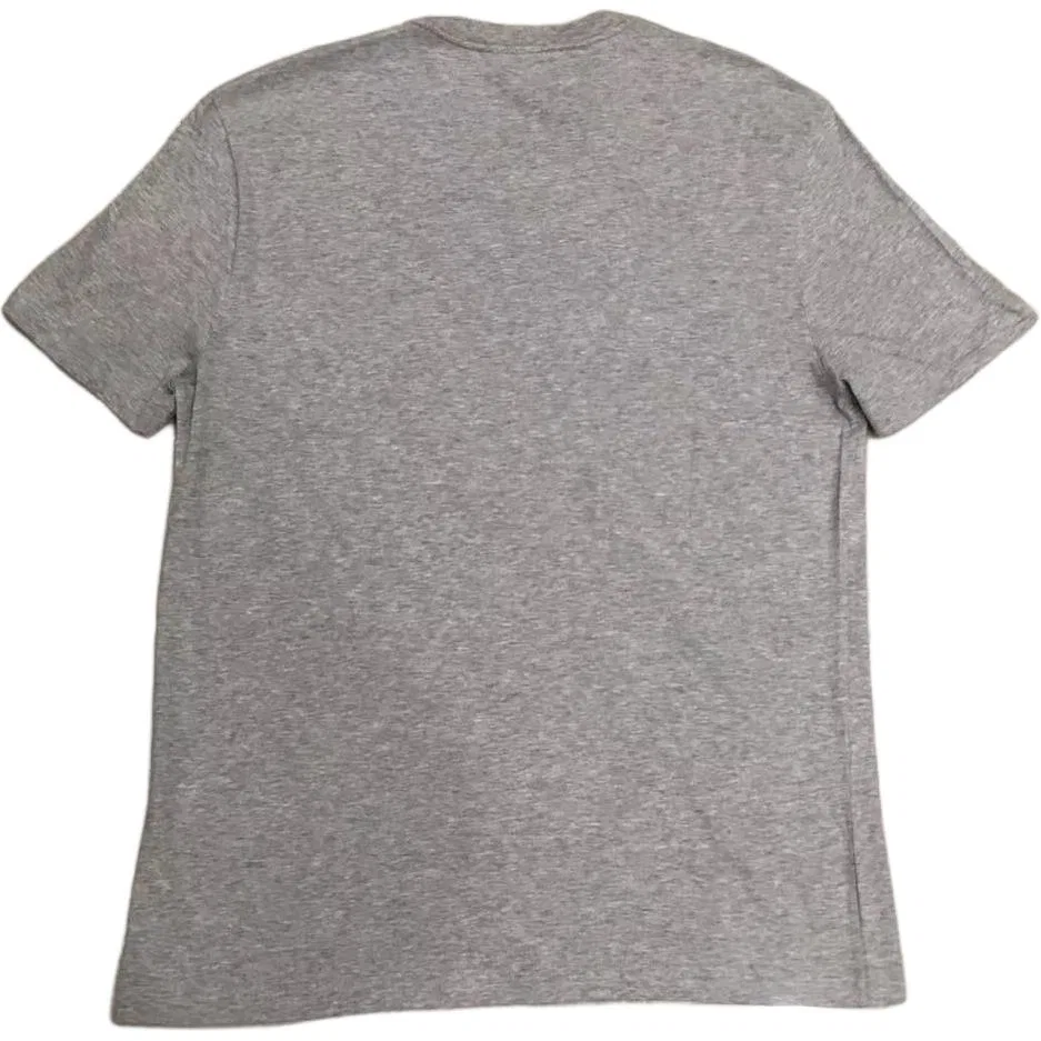 Футболка мужская серая crew neck moderate VERSACE, Gray — фото 3