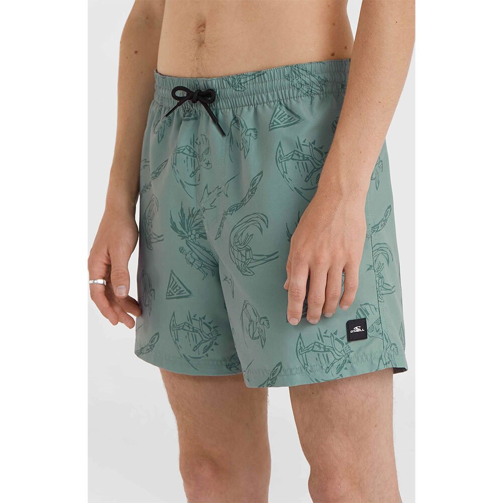 

Шорты для плавания O´neill Mix&Match Cali Print 15´´ Swimming Shorts, зеленый