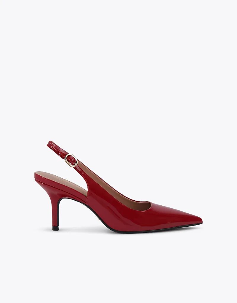 Туфли Carvela Spirit выходит на середину в красном