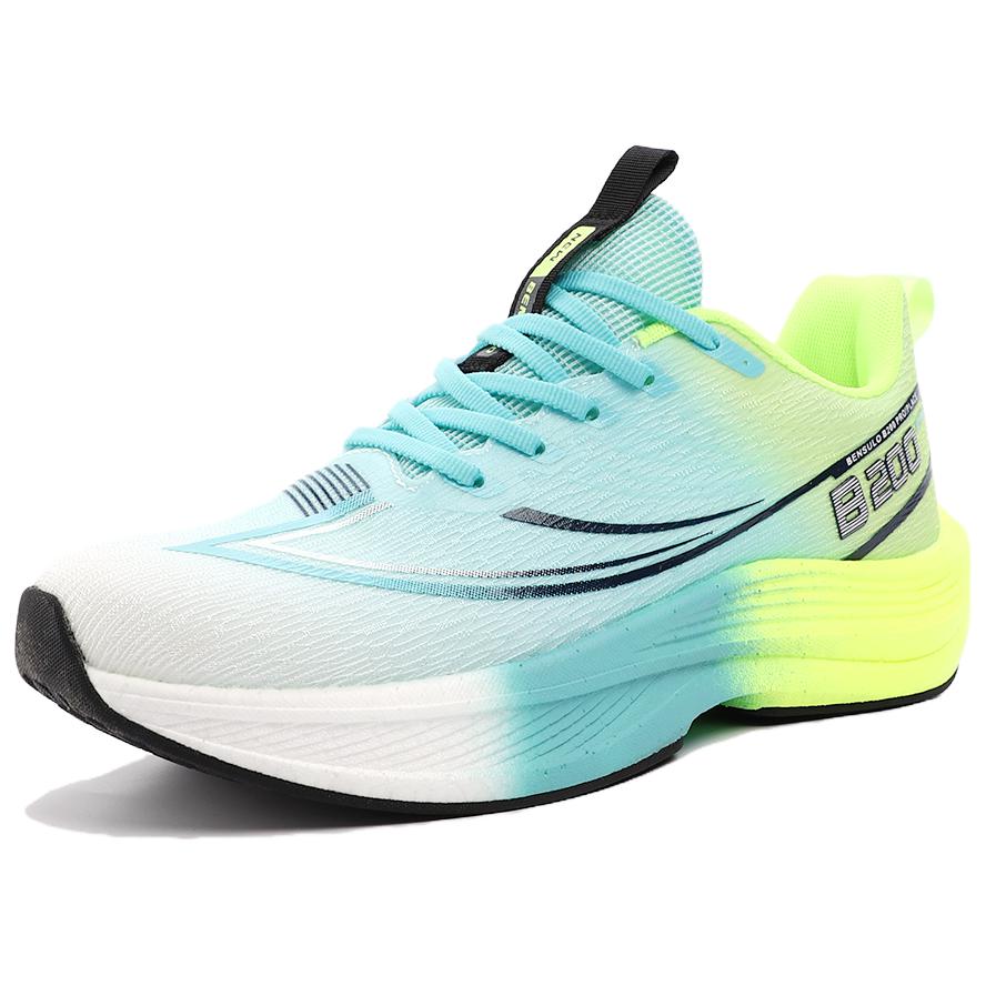 

Sharp Engraving Амортизирующие устойчивые к истиранию дышащие низкие повседневные городские кроссовки для бега мужские Turquoise Peak Green, цвет Turquoise Peak Green