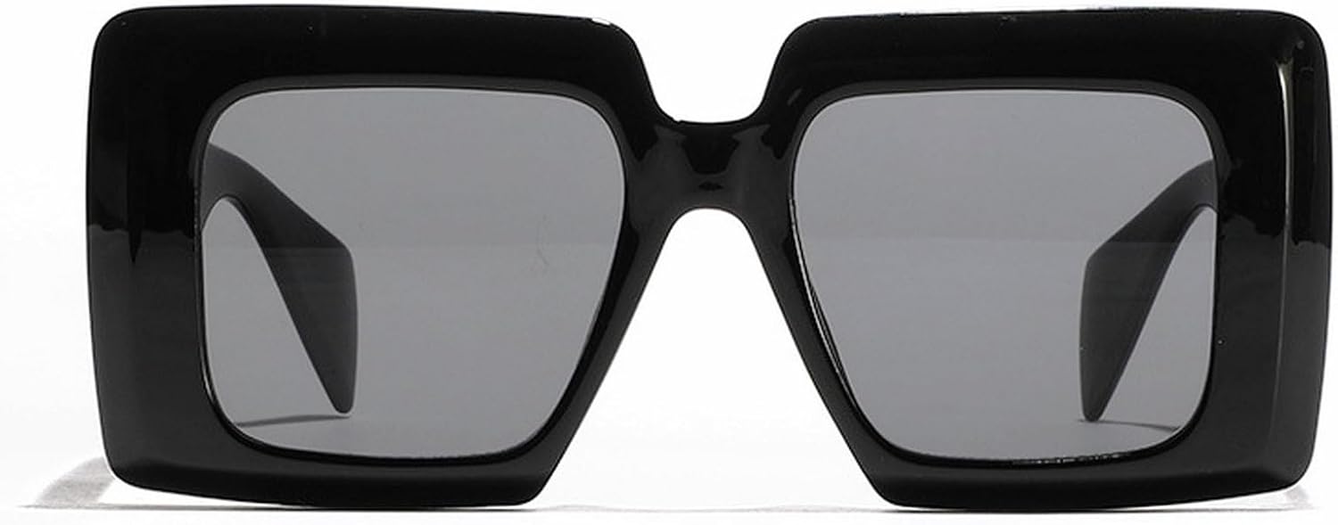 

Винтажные большие квадратные солнцезащитные очки для женщин, ретро-очки для женщин, роскошные большие солнцезащитные очки для мужчин, солнцезащитные очки с леопардовым принтом зеленого цвета mincl, Black