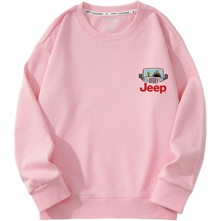 

Свитшот для детей 3-7 лет Jeep, розовый
