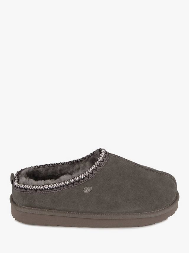 

Толстые тапочки из мула из овчины майлза Just Sheepskin, цвет Granite