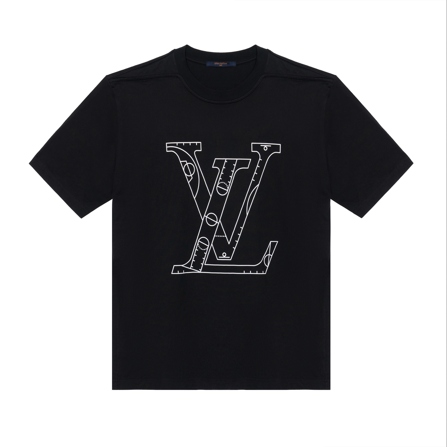 LOUIS VUITTON Футболка NBA Unisex Black — фото 4
