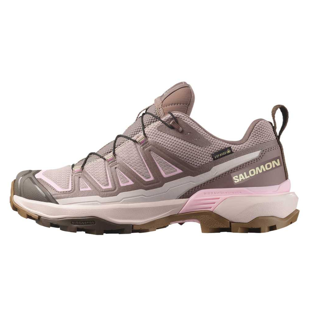 Женские походные кроссовки SALOMON X ULTRA 360 комбинированные, темно-розовый
