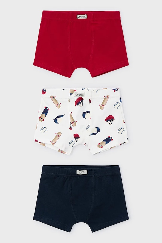 

Детские боксеры 3 шт Mayoral, красный