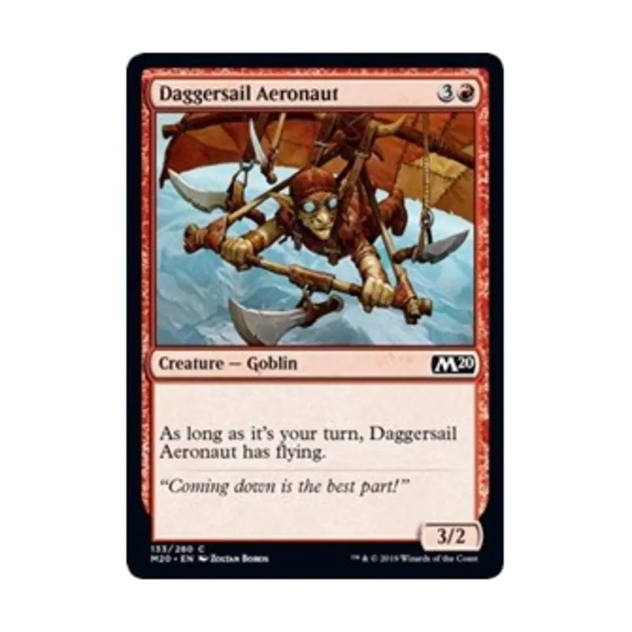 

CCG Аэронавт Кинжалового Паруса (клавиша C), MTG - Core Set 2020