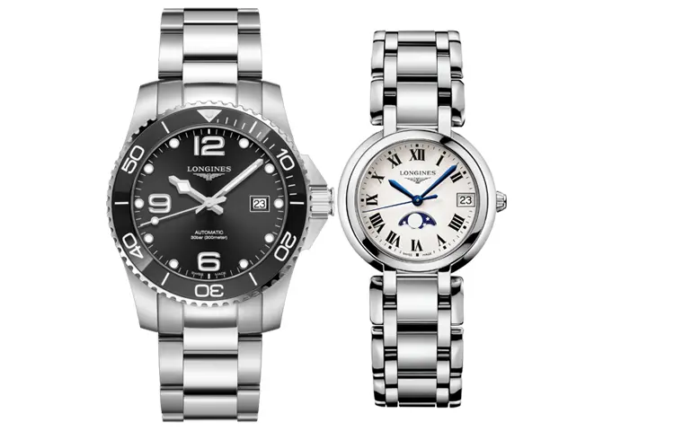 

LONGINES Часы Comcast Diving Collection Automatic Mechanical Movement Unisex Watch 41mm Gray Dial, Gray Dial+White Dial (Matching Pairs)