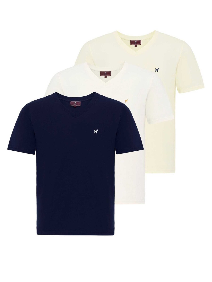 

Рубашка Williot Parma, цвет Navy/Yellow/White