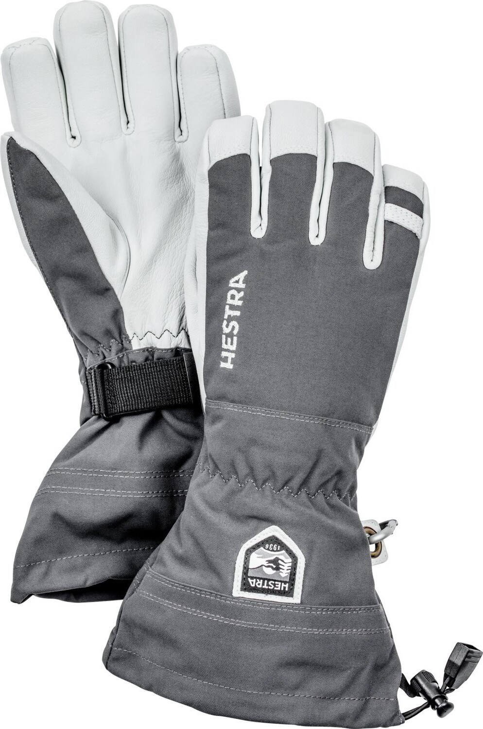 

Утепленные перчатки Heli Hestra Gloves, серый