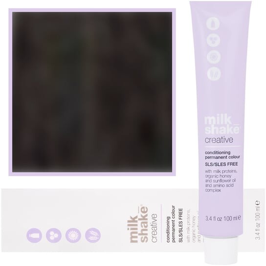 

Профессиональная краска для волос Creative Conditioning Permanent Color 3|3N, без слизи и парабенов, 100 мл Milk Shake
