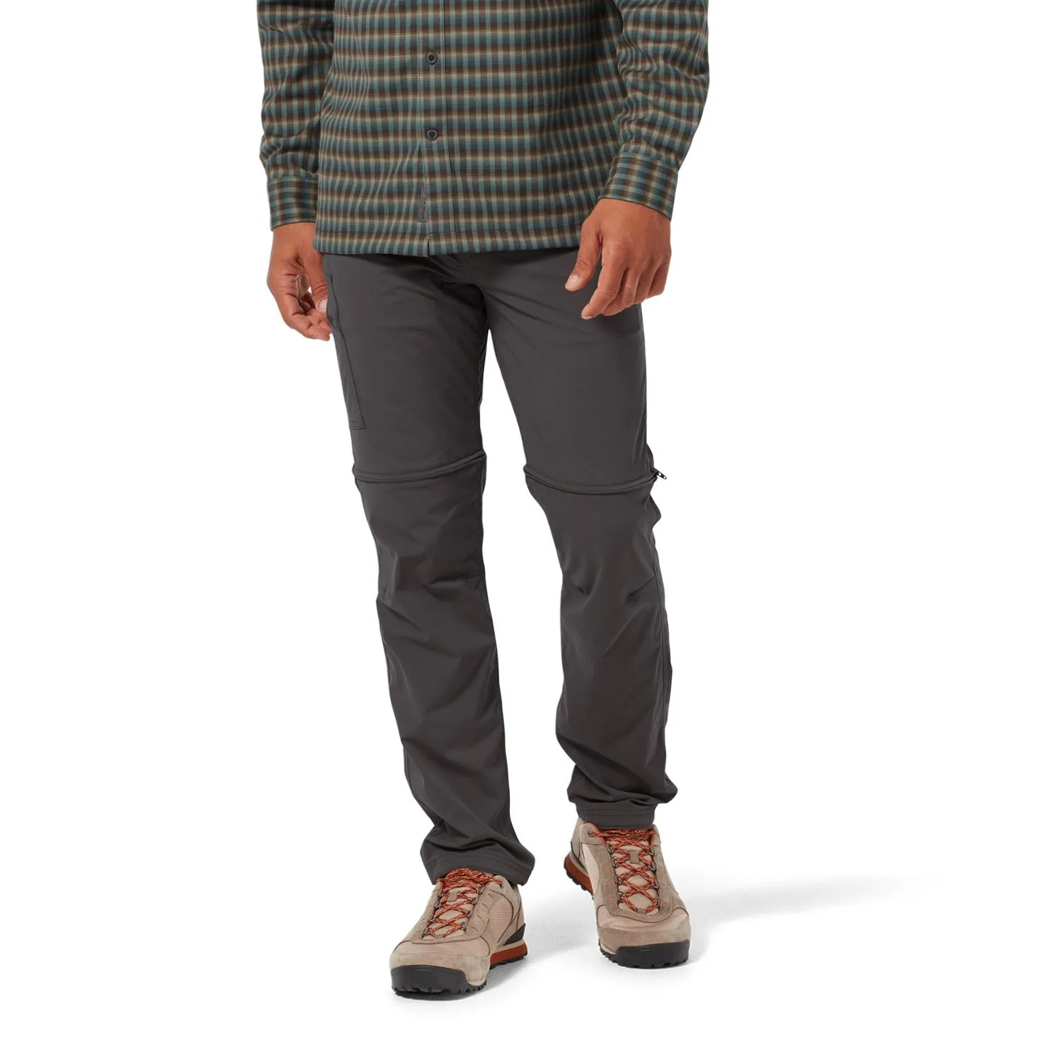 

Активные туристические брюки Zip 'N' Go.convertible - мужские Royal Robbins, Asphalt