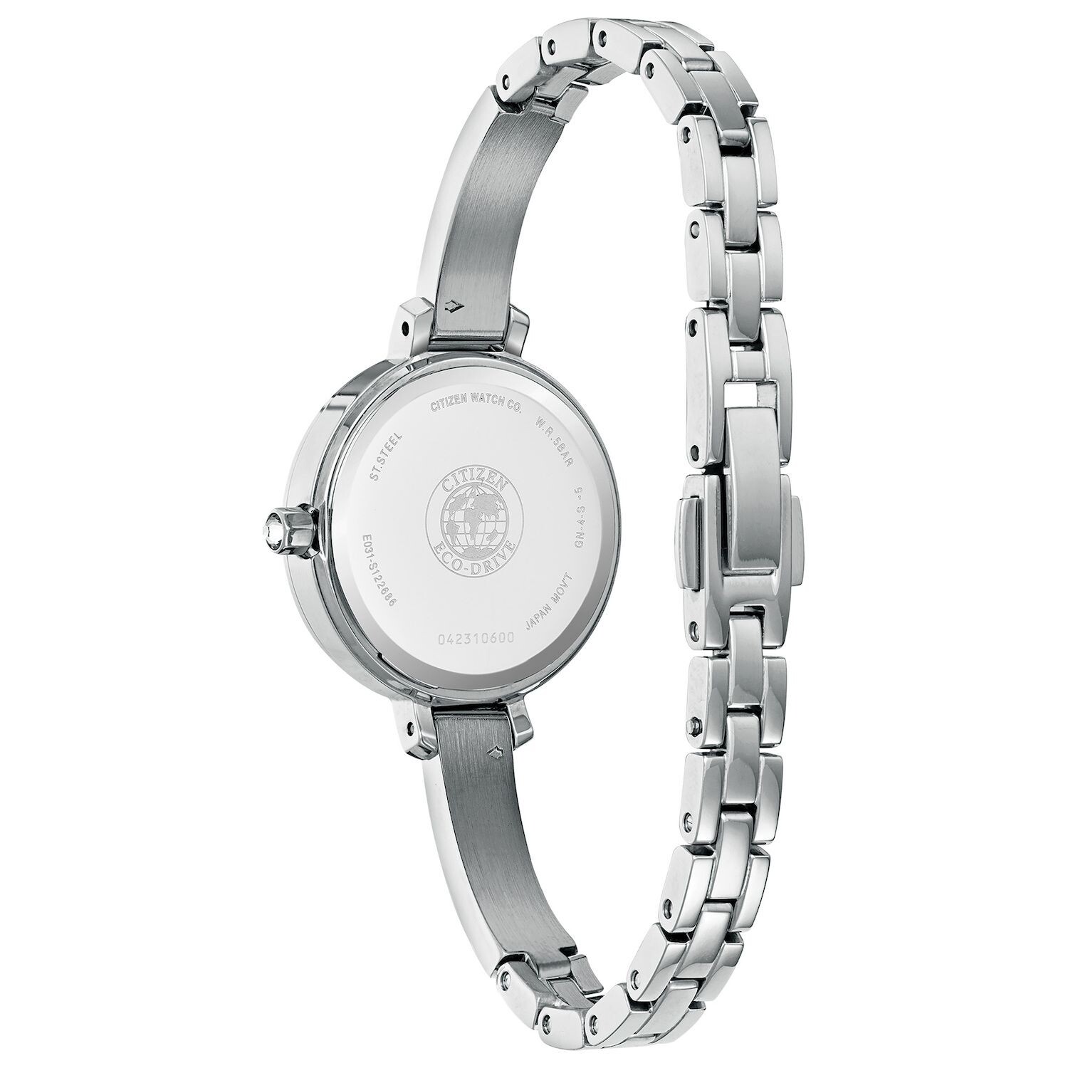 

Женские часы Eco-Drive с кристаллами-браслетом Citizen