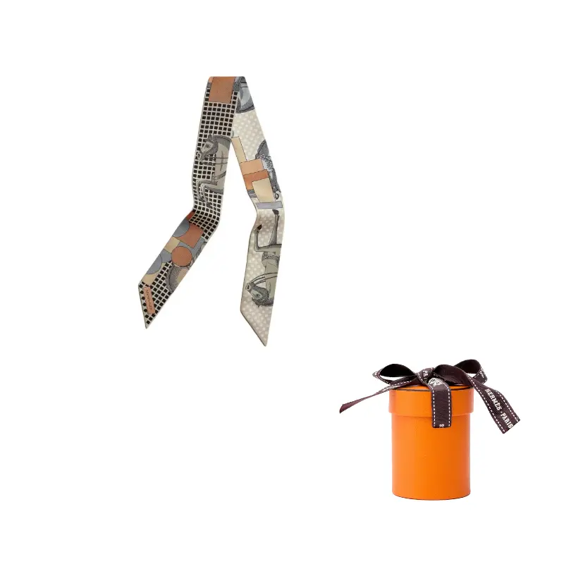 

HERMES Шёлковый шарф унисекс разноцветный, Multicolor