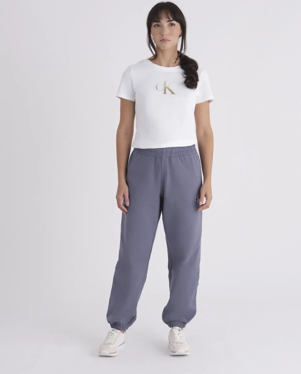 

Женские спортивные брюки с монограммой Calvin Klein Jeans, синий