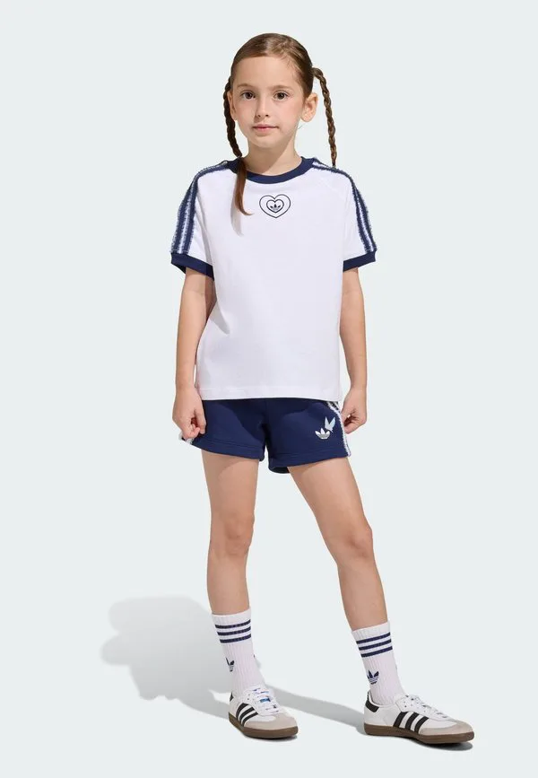 Футболка с принтом по мотивам «алисы в стране чудес» Adidas Originals, White Night Indigo
