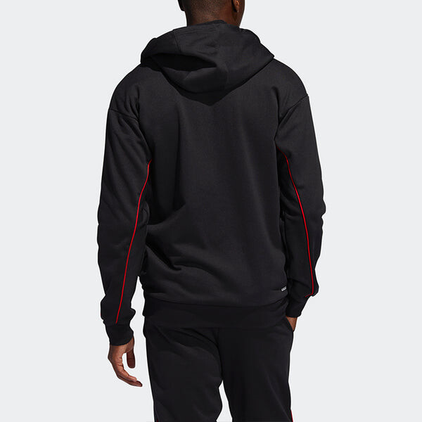 Куртка adidas Rose Hoodie Basketball Sports Hooded Jacket Black, черный — фото 4