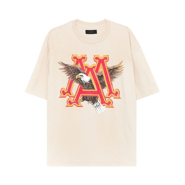 

Футболка Amiri Vintage MA Eagle Oversized Tee, Alabaster