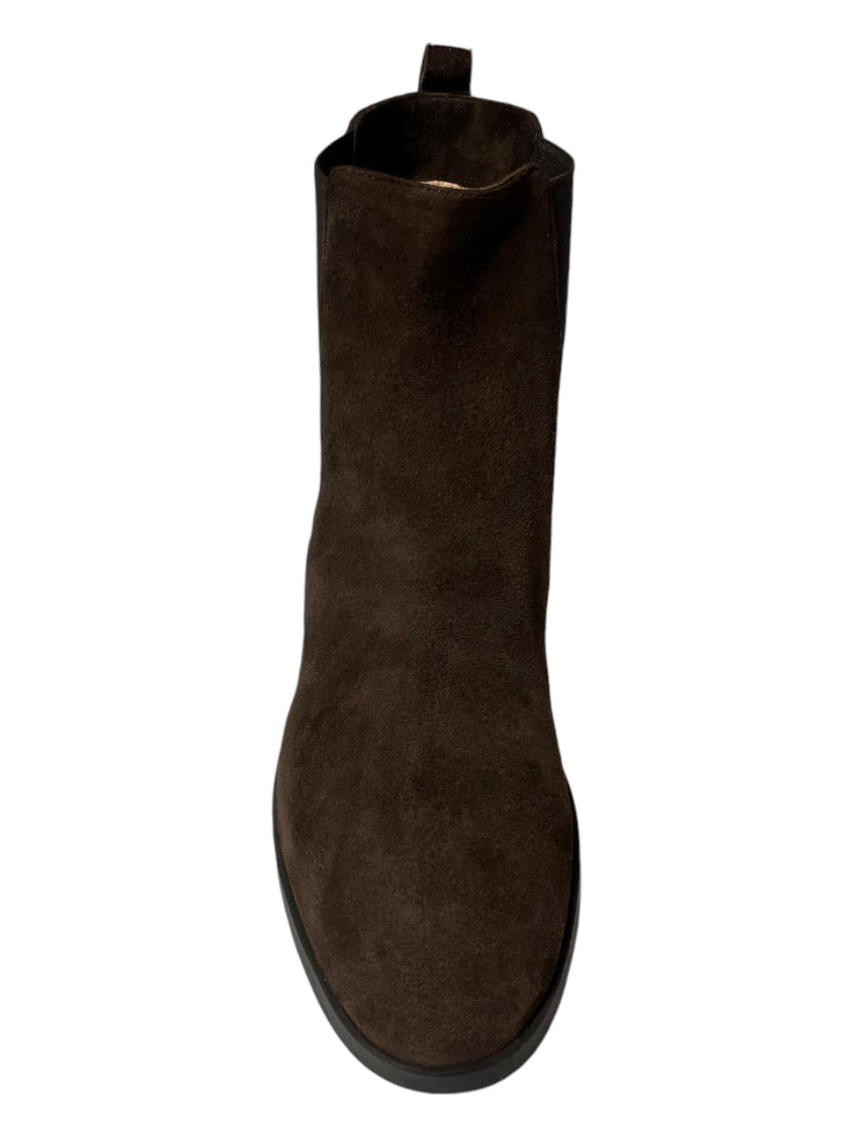 Bally Coline 6230577 женские замшевые кожаные ботинки челси Testa Di Moro, коричневый — фото 4