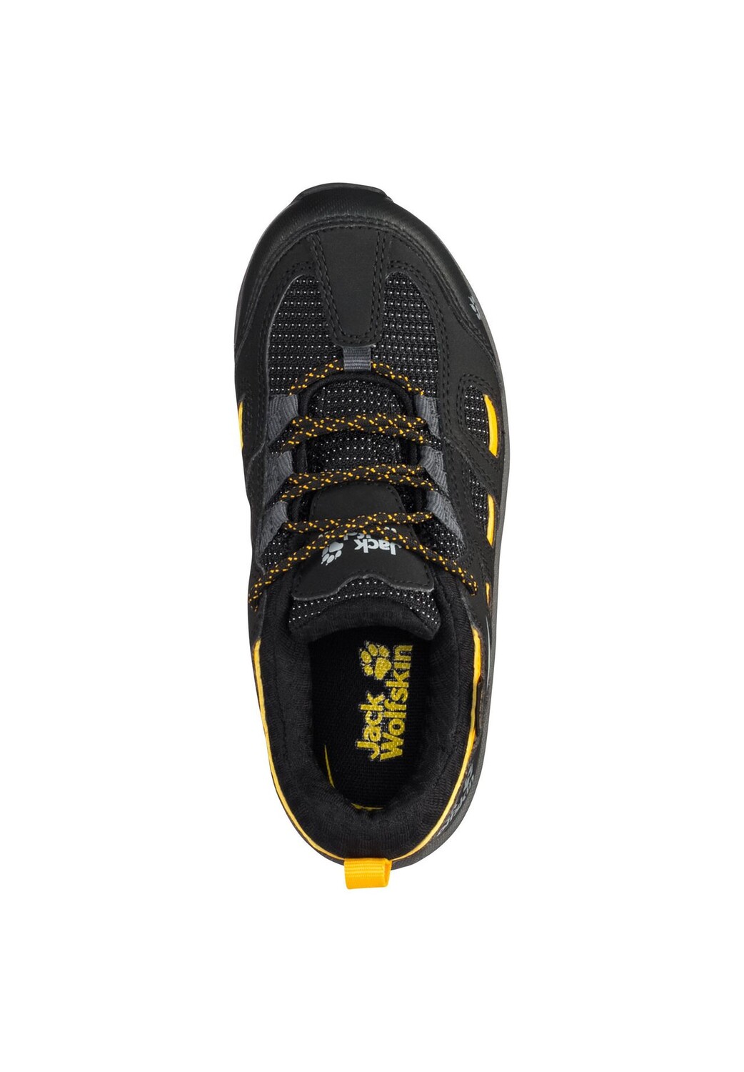 Кроссовки VOJO TEXAPORE LOW Jack Wolfskin, цвет Black Burly Yellow — фото 2