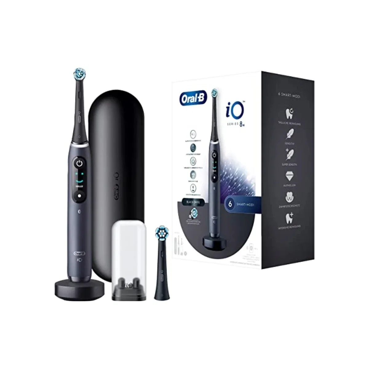 Электрическая зубная щетка iO Series 8N Black Onyx Oral-B черный