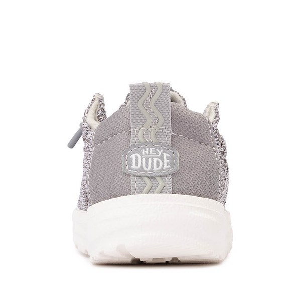 Слипоны HEYDUDE LILDUDE Slip-On Casual Shoe, цвет Grey/White — фото 4