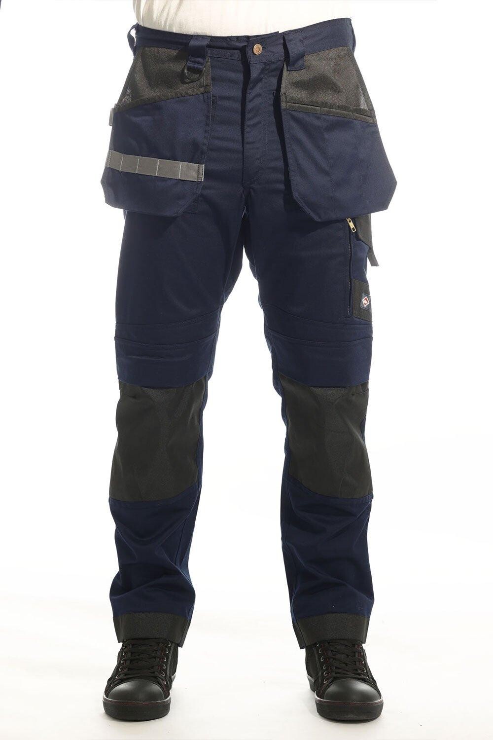 

Карманы с наколенниками и кобурой Эластичные брюки-карго Lee Cooper Workwear, темно-синий