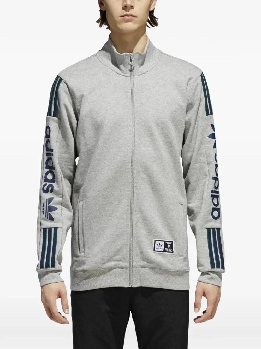 Куртка Quarzo на молнии Adidas, серый