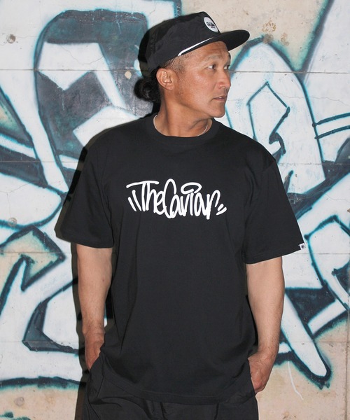 

Murasaki Sports Футболка с коротким рукавом, принт на груди, бренд Caviar, цвет черный