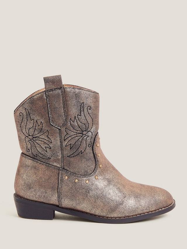 

Детские ковбойские сапоги Brooke Monsoon, Bronze