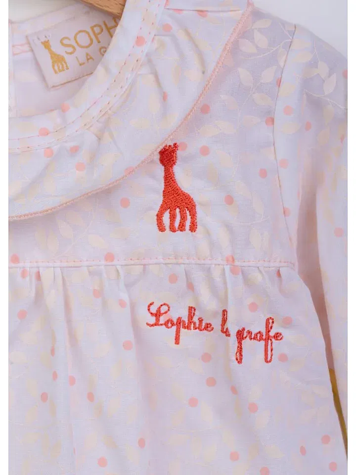 Лонгслив с цветочным узором Sophie la Girafe, белый — фото 2