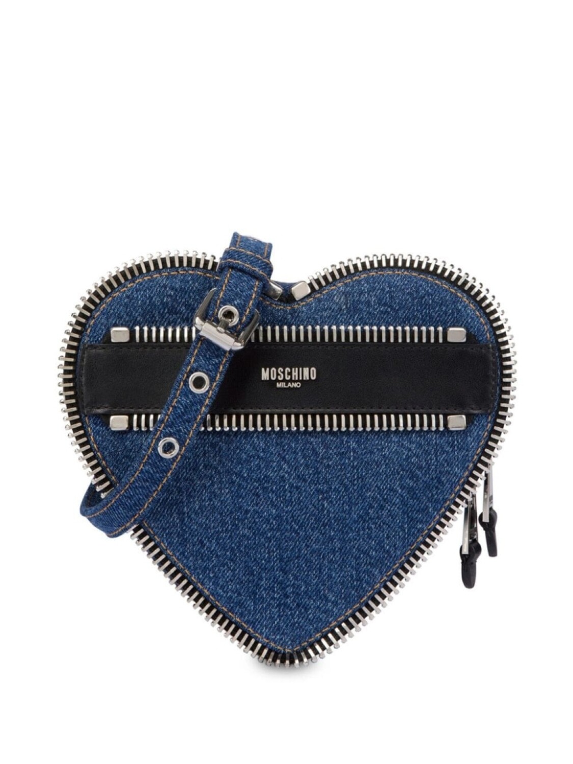 

Moschino джинсовая сумка через плечо, синий