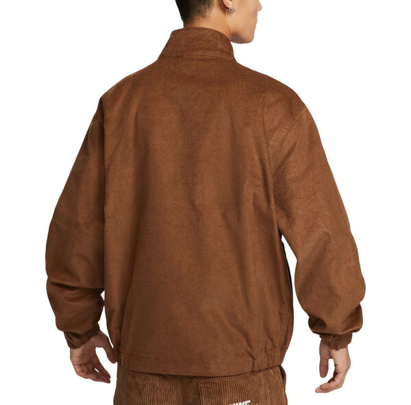 Куртка sportswear club corduroy harrington jacket asia sizing 'light british tan' Nike, бежевый — фото 2