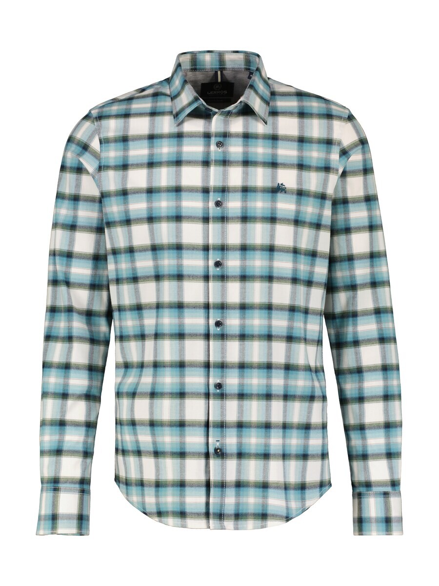

Клетчатая рубашка LERROS Regular fit Button Up Shirt, зеленый