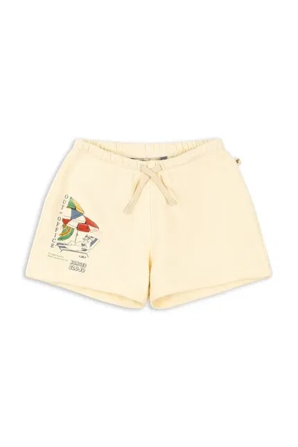 Шорты спортивные LOU SWEAT SHORTS OCS Konges Sløjd, бежевый — фото 2