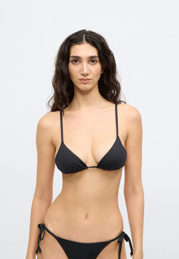 Верхняя часть бикини triangle essentials Calvin Klein Swimwear, Black — фото 3