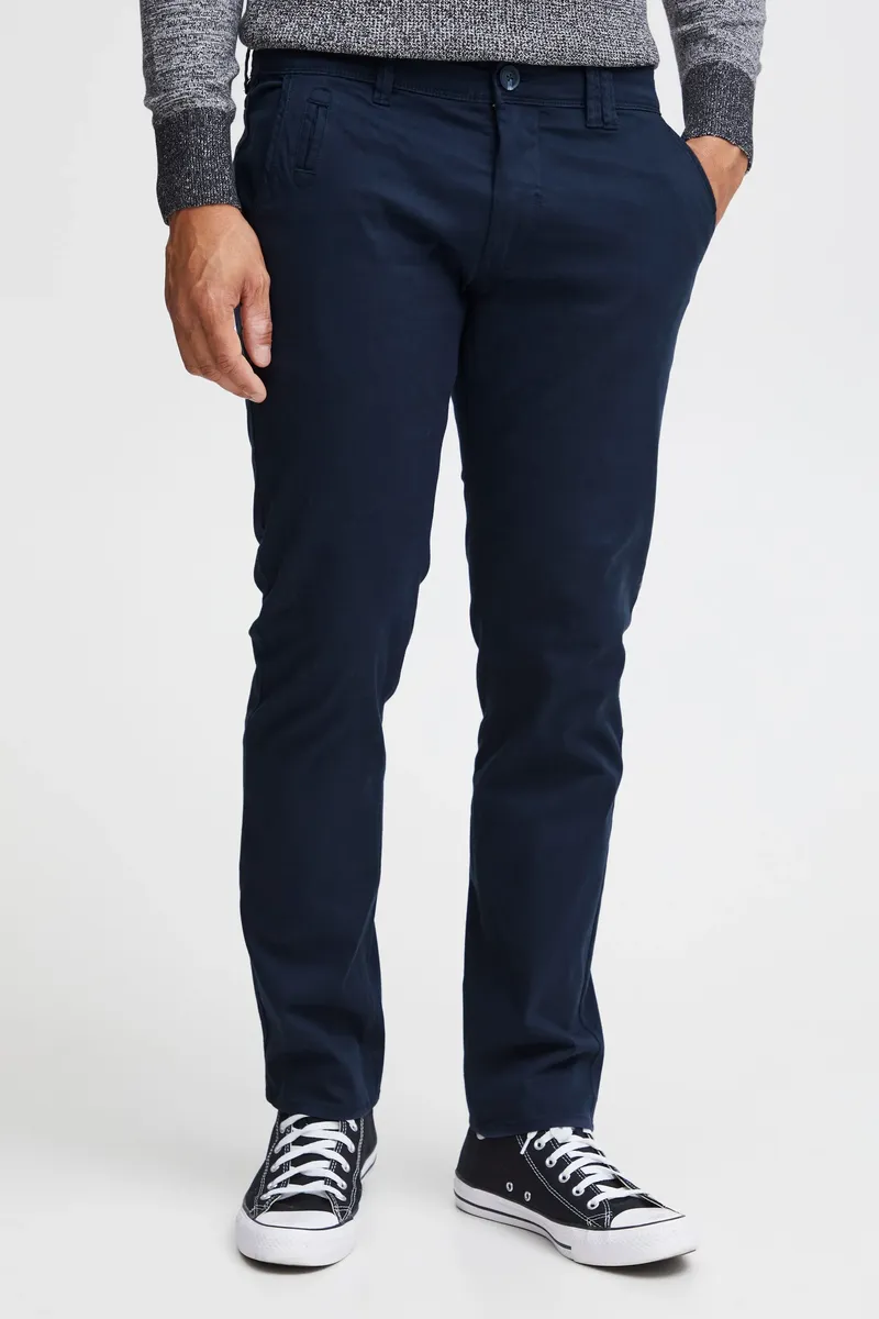 

Брюки-чиносы из смесового материала "BLEND BHTrompo", цвет Dress Blues