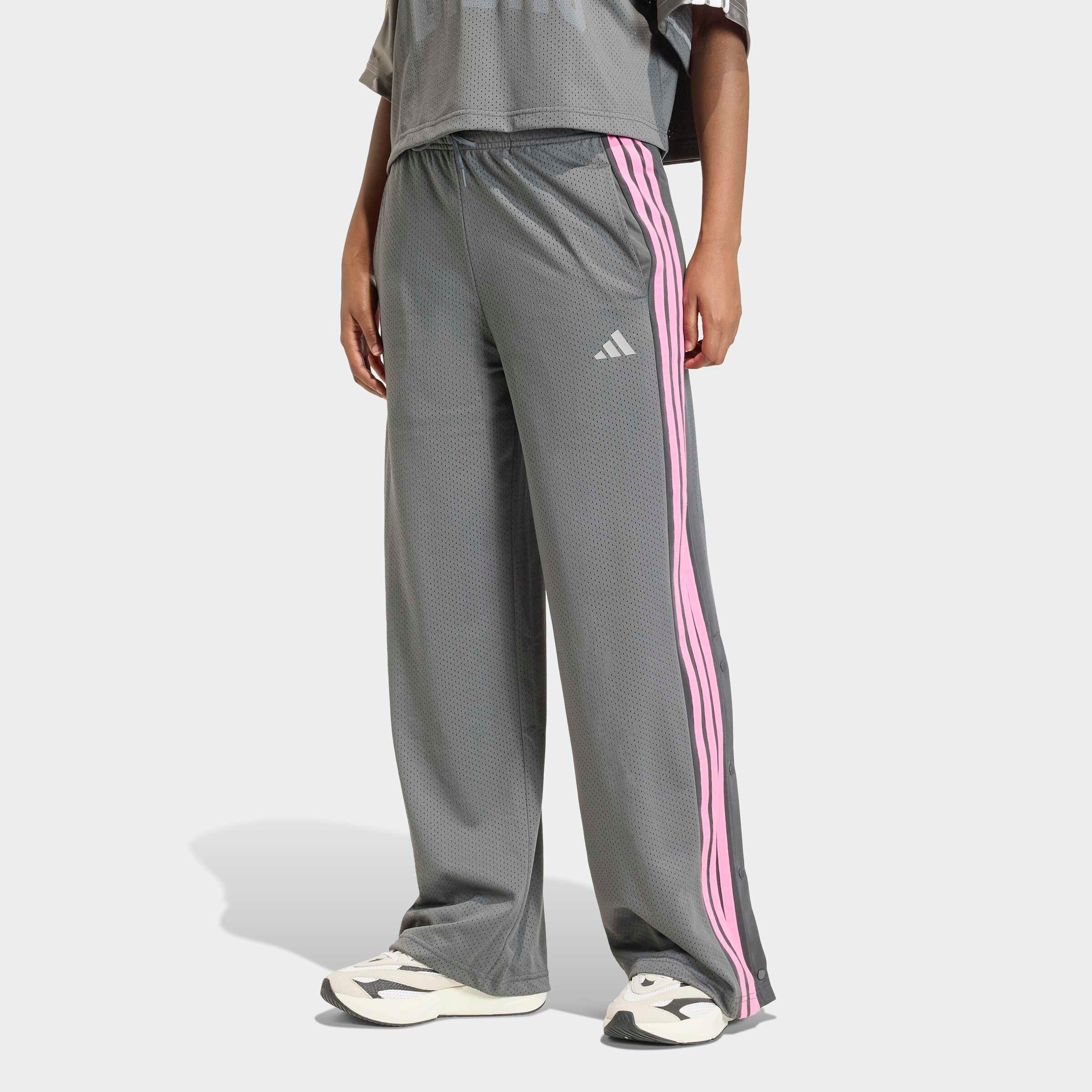 Adidas Sportswear Широкие спортивные штаны 'Stadium' в темно-сером цвете — фото 3