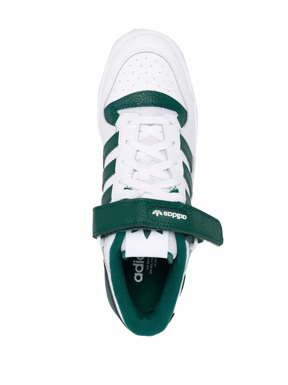 Кроссовки Forum Low на шнуровке adidas, белый — фото 4