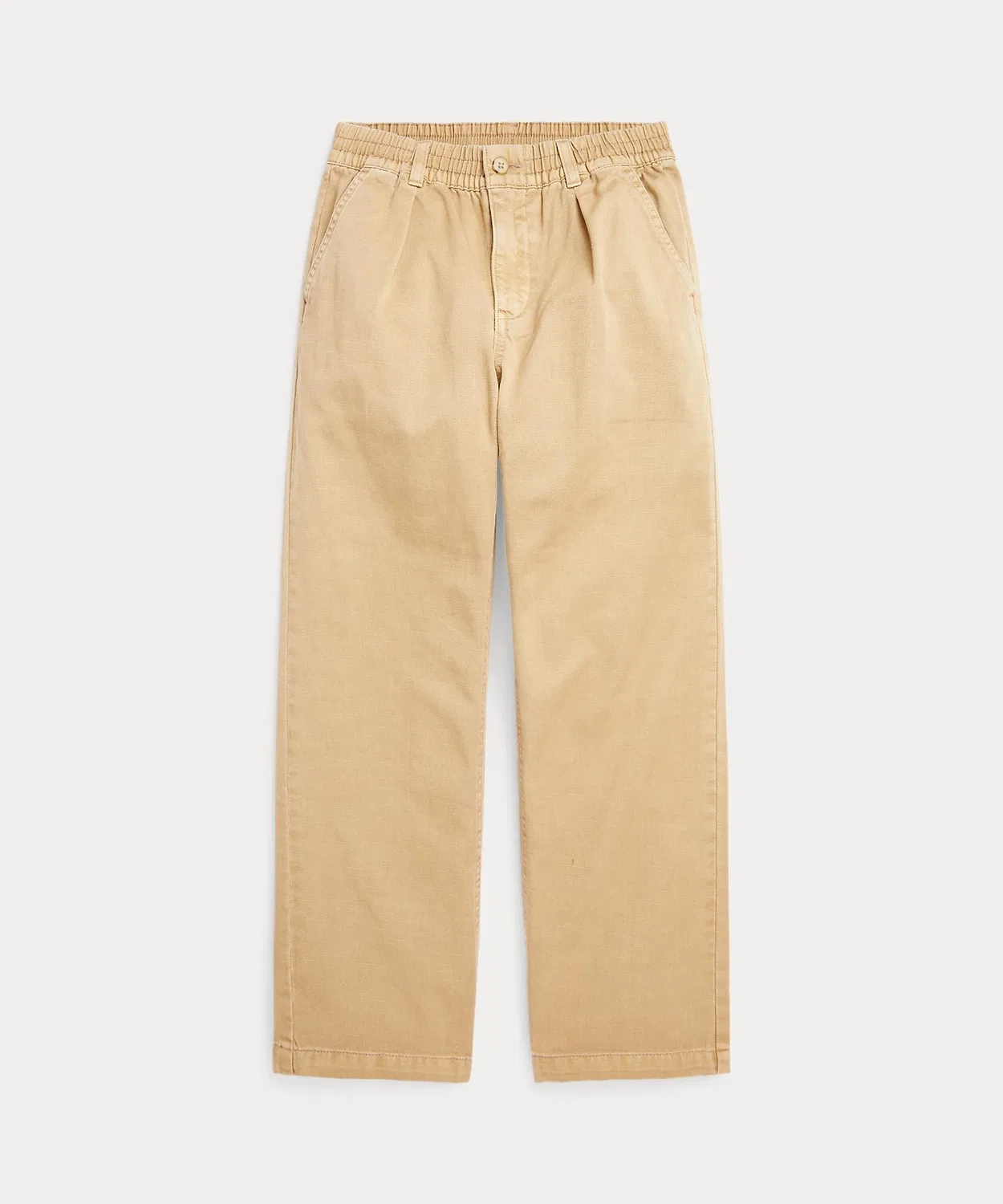 Штаны хлопковые чинос с утяжкой Ralph Lauren, коричневые
