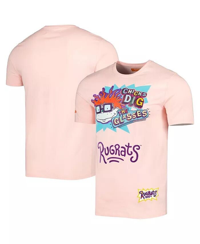 

Мужская и женская розовая футболка Rugrats Freeze Max