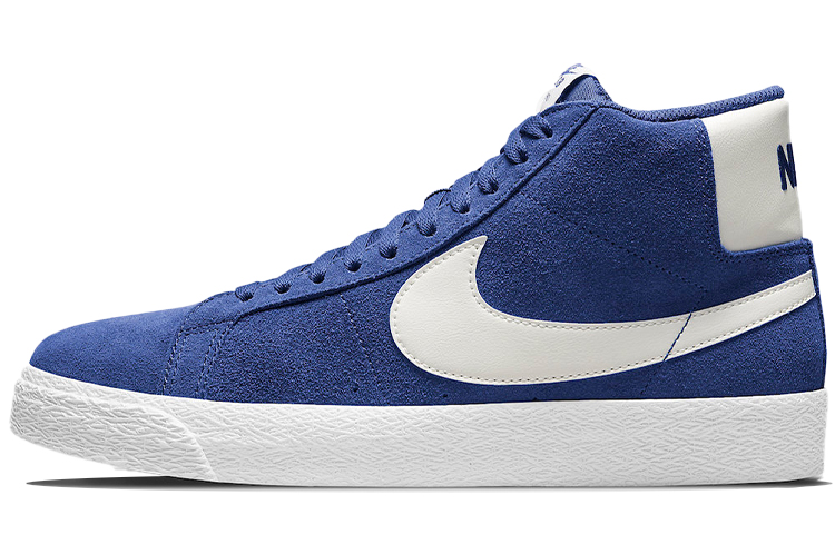 

Кроссовки Nike Sb Blazer Mid Royal Blue White, Синий, Кроссовки Nike Sb Blazer Mid Royal Blue White