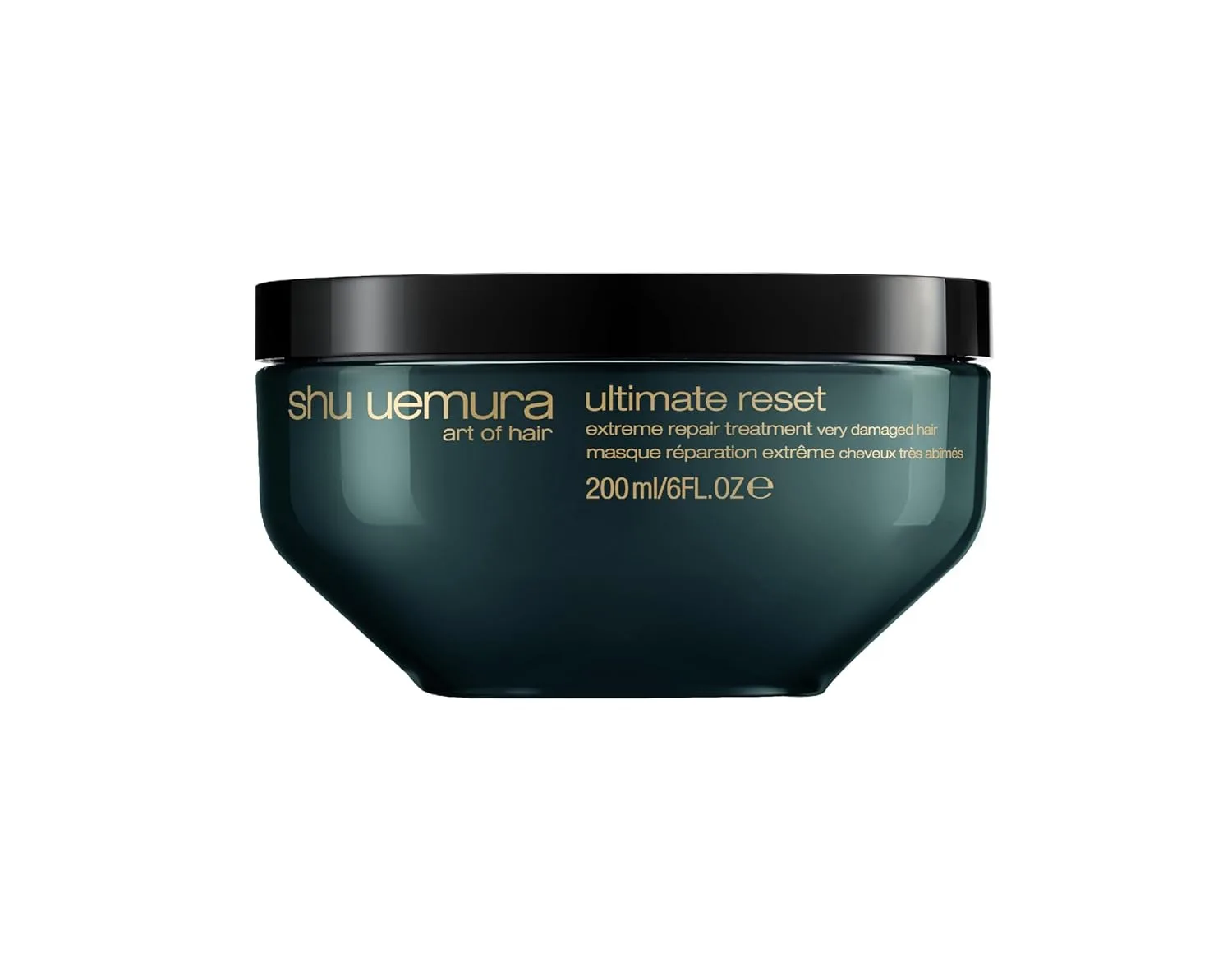 Shu Uemura Art of Hair Ultimate Reset Extreme Repair Hair Mask с экстрактом японского риса для уменьшения секущихся кончиков и ломкости, глубоко восстанавливает и питает сильно поврежденные волосы 177 мл (1 шт.)