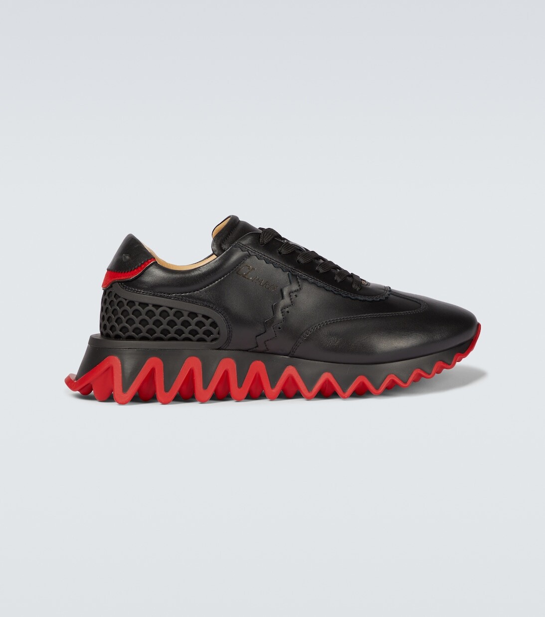 

Кеды Loubishark из кожи Christian Louboutin, черный
