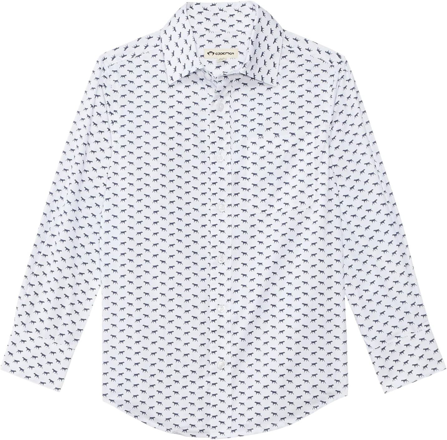 

Рубашка Appaman Kids Standard Shirt, цвет The Pointer